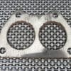 - GUARNIZIONE COLLETTORE SCARICO PER FIAT 1300 1500 - FIAT 1500 CABRIO - PRESENTI LIEVISSIMI SEGNI DEL TEMPO MARCA PRODUZIONE DELL'EPOCA FONDO DI MAGAZZINO 30591 - C2