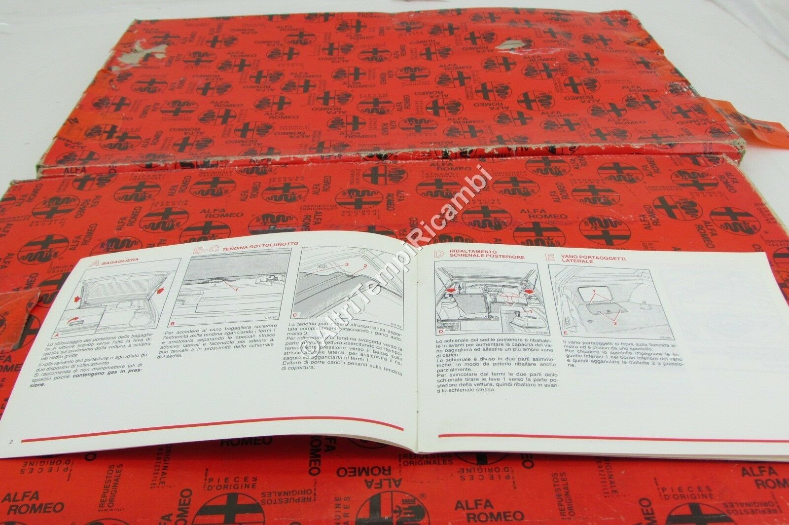 User Manual and Maintenance Alfa Romeo 33 Sport Wagon B. 16V